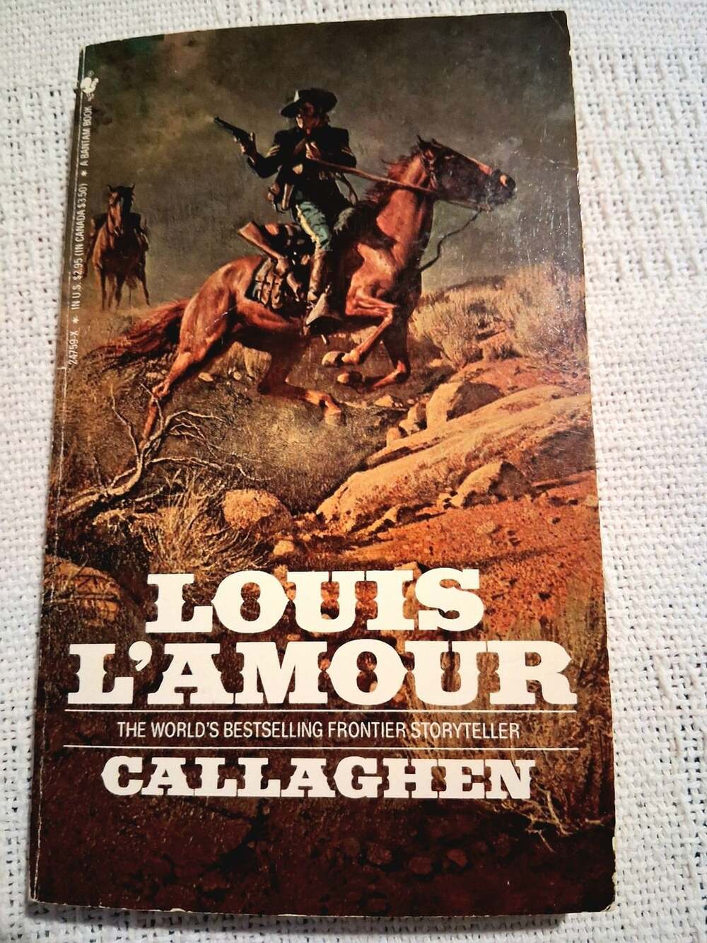 Callaghen by Louis L'Amour Vintage Paperback Book